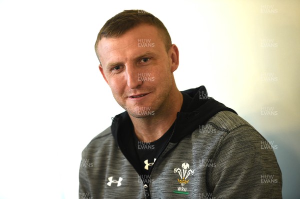 061118 - Wales Rugby Media Interviews - Hadleigh Parkes talks to media
