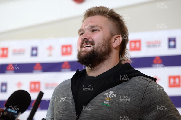 070318 - Wales Rugby Media Interview - Tomas Francis talks to media