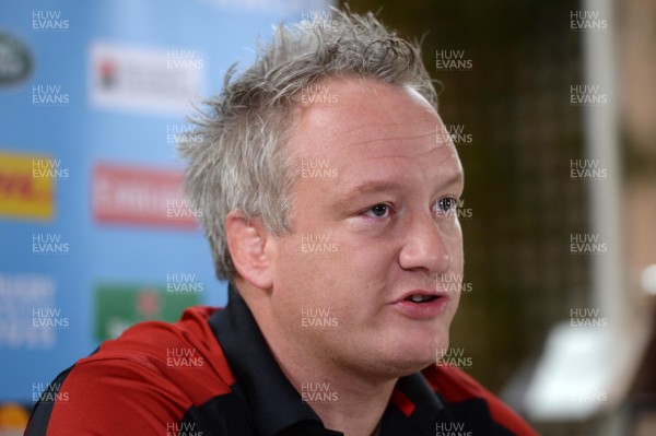 071015 - Wales Rugby Media Interviews -Paul Stridgeon 'Bobby' talks to media