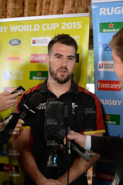 071015 - Wales Rugby Media Interviews -Scott Baldwin talks to media