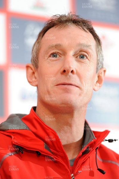 071113 - Wales Rugby Media Interviews -Rob Howley talks to reporters