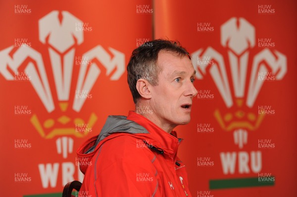 071113 - Wales Rugby Media Interviews -Rob Howley talks to reporters