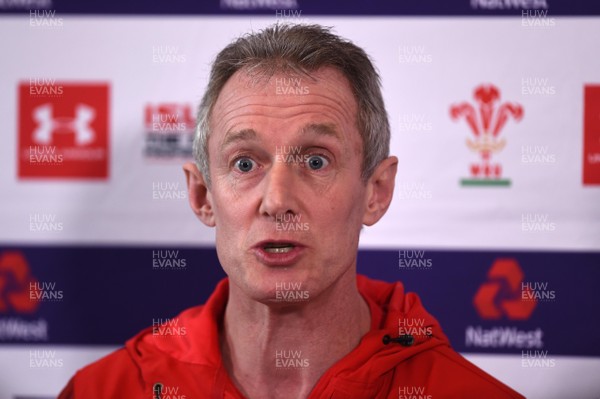 090318 - Wales Rugby Media Interviews -Rob Howley talks to media