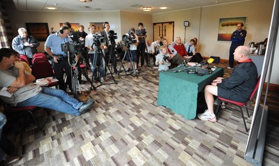 Wales Rugby Media Interviews 090811