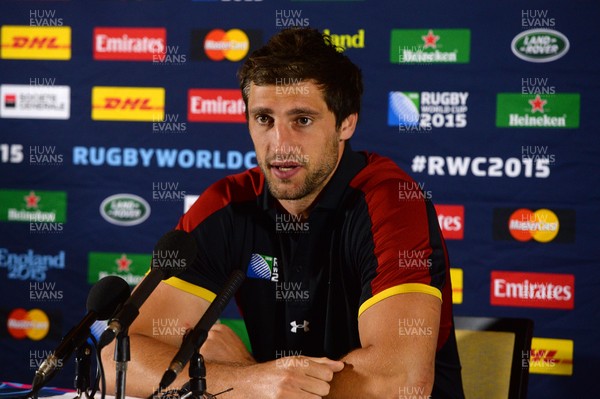 111015 - Wales Rugby Media Interviews -Luke Charteris talks to media