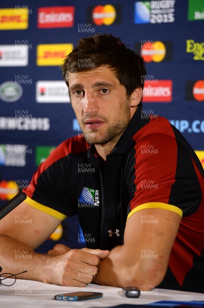 111015 - Wales Rugby Media Interviews -Luke Charteris talks to media