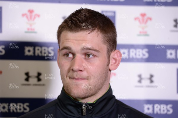 120315 - Wales Rugby Media Interviews -Dan Lydiate talks to media