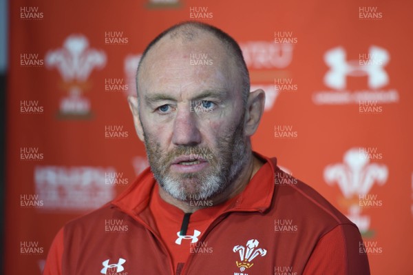 120618 - Wales Rugby Media Interviews - Robin McBryde talks to media