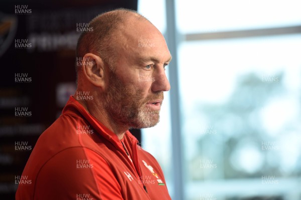 120618 - Wales Rugby Media Interviews - Robin McBryde talks to media