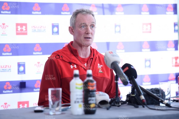 130218 - Wales Rugby Media Interviews -  Rob Howley talks to media
