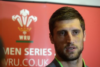 131114 - Wales Rugby Media Interviews -Luke Charteris talks to media