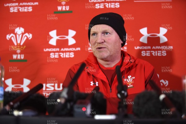 131117 - Wales Rugby Media Interviews - Neil Jenkins talks to media