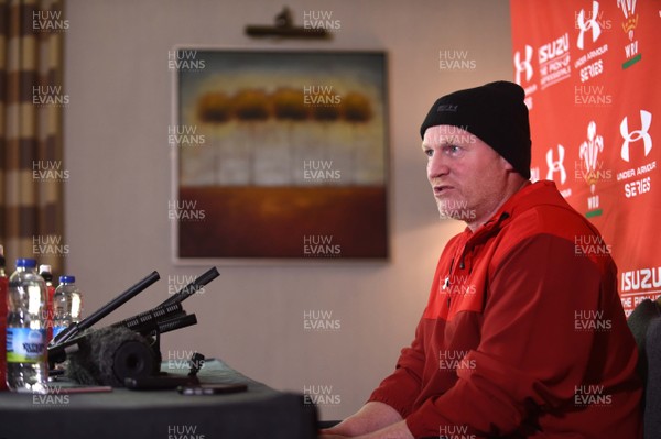 131117 - Wales Rugby Media Interviews - Neil Jenkins talks to media