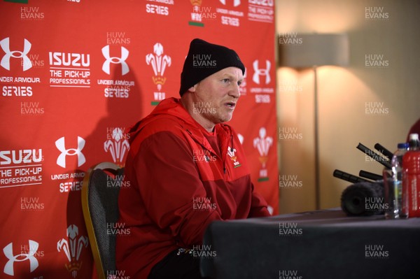 131117 - Wales Rugby Media Interviews - Neil Jenkins talks to media