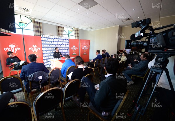 140316 - Wales Rugby Media Interviews -Luke Charteris talks to media