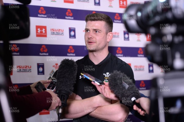 150318 - Wales Rugby Media Interviews - Scott Williams talks to media