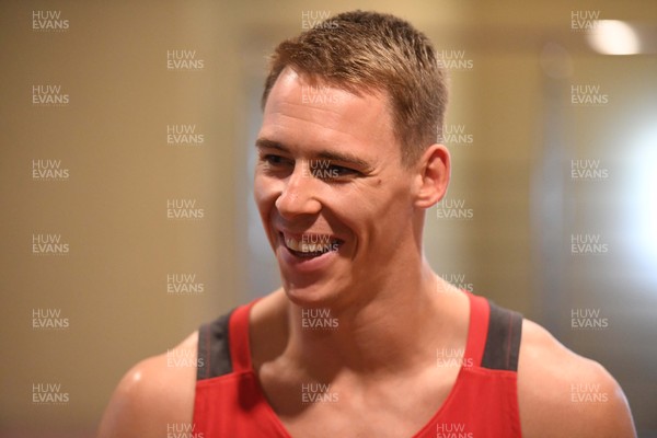 151019 - Wales Rugby Media Interviews - Liam Williams talks to media