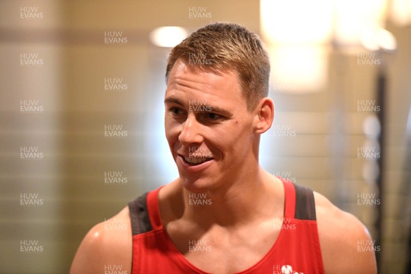 151019 - Wales Rugby Media Interviews - Liam Williams talks to media