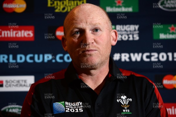 170915 - Wales Rugby World Cup Media Interviews -Neil Jenkins talks to media