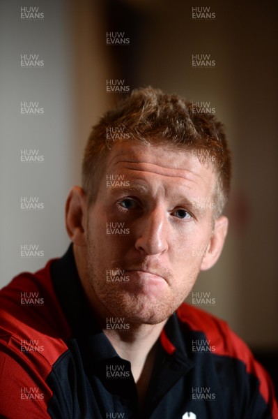 170915 - Wales Rugby World Cup Media Interviews -Bradley Davies talks to media