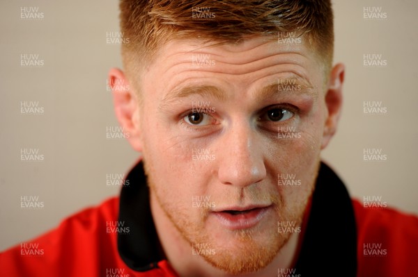 180213 - Wales Rugby Media Interviews -Andrew Coombs talks to reporters