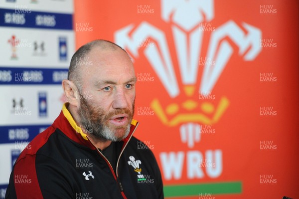 180216 - Wales Rugby Media Interviews -Robin McBryde talks to media