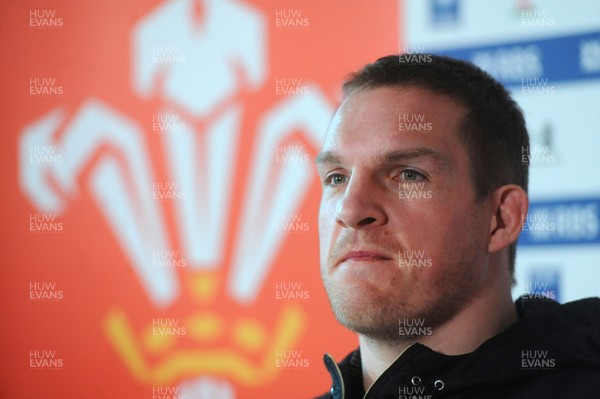 180216 - Wales Rugby Media Interviews -Gethin Jenkins talks to media