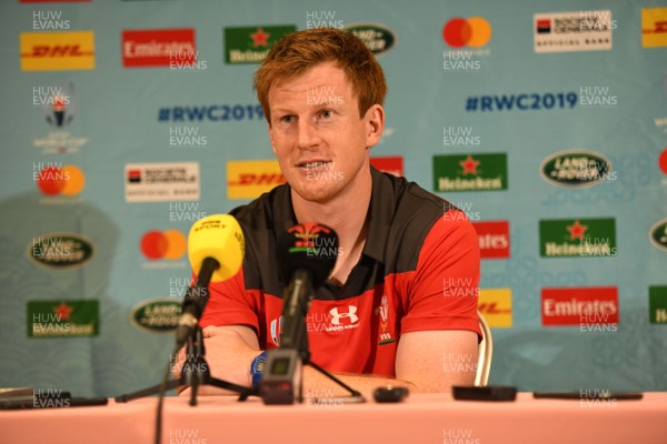 190919 - Wales Rugby Media Interviews - Rhys Patchell talks to media