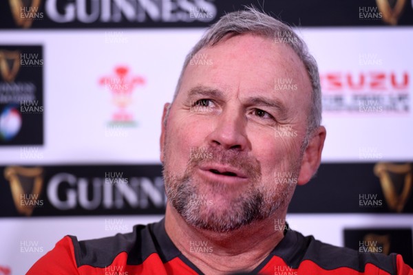 200220 - Wales Rugby Team Announcement - Wales head coach Wayne Pivac talks to media