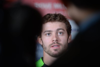 201114 - Wales Rugby Media Interviews -Leigh Halfpenny talks to media