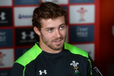 201114 - Wales Rugby Media Interviews -Leigh Halfpenny talks to media