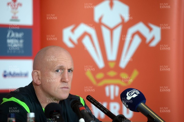 201114 - Wales Rugby Media Interviews -Shaun Edwards talks to media