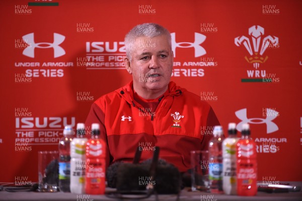 201117 - Wales Rugby Media Interviews - Warren Gatland talks to media