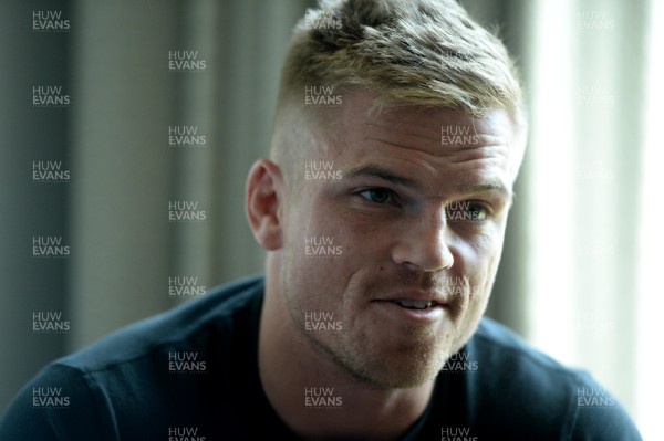 210219 - Wales Rugby Media Interviews - Gareth Anscombe talks to media