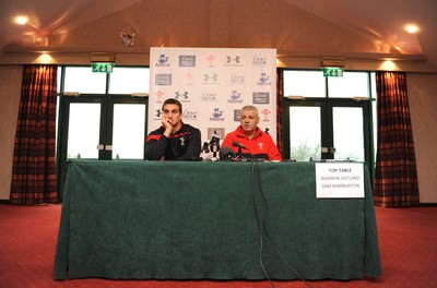 Wales Rugby Media Interviews 211111