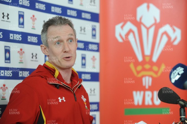 220216 - Wales Rugby Media Interviews -Rob Howley talks to media