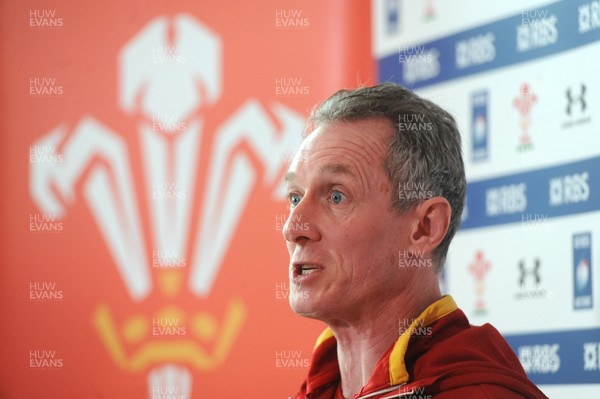 220216 - Wales Rugby Media Interviews -Rob Howley talks to media