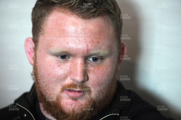 220216 - Wales Rugby Media Interviews -Samson Lee talks to media