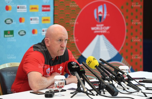 221019 - Wales Rugby Media Interviews - Shaun Edwards talks to media