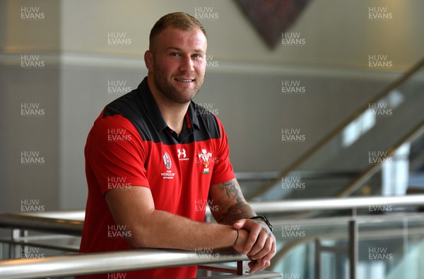 221019 - Wales Rugby Media Interviews - Ross Moriarty after talking to media