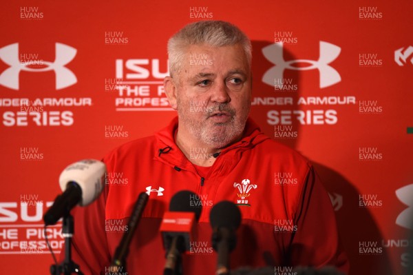 221118 - Wales Rugby Media Interviews - Warren Gatland talks to media