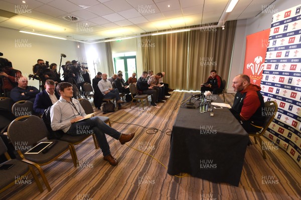 230117 - Wales Rugby Media Interviews - Robin McBryde talks to media