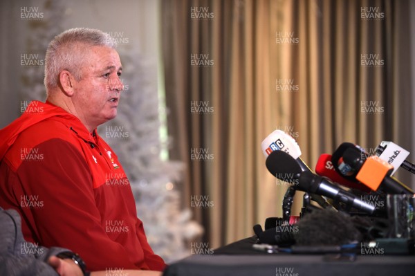 231117 - Wales Rugby Media Interviews - Warren Gatland talks to media