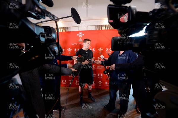 231117 - Wales Rugby Media Interviews - Hallam Amos talks to media