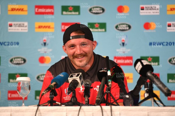 240919 - Wales Rugby Media Interviews - Dillon Lewis talks to media