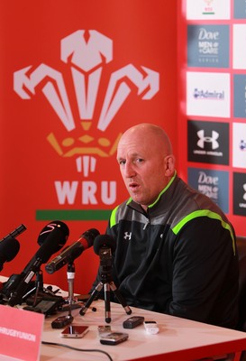 251114 - Wales Rugby Media Interviews - Coach Shaun Edwards talks to the press