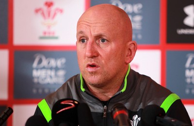 251114 - Wales Rugby Media Interviews - Coach Shaun Edwards talks to the press