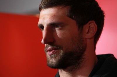 251114 - Wales Rugby Media Interviews - Luke Charteris talks to the press