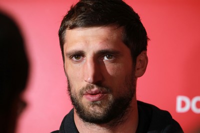 251114 - Wales Rugby Media Interviews - Luke Charteris talks to the press