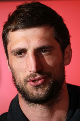 251114 - Wales Rugby Media Interviews - Luke Charteris talks to the press